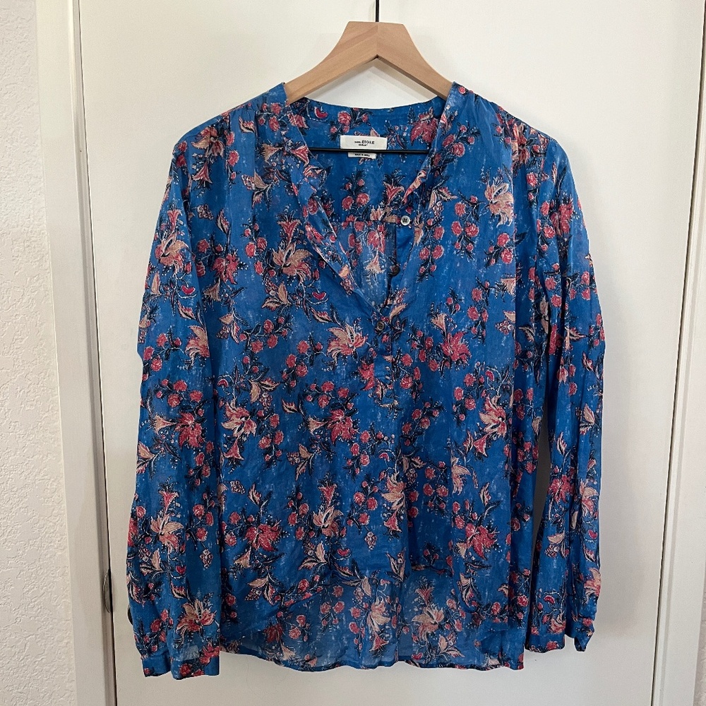 Isabel Marant Floral Print Blouse - size 44